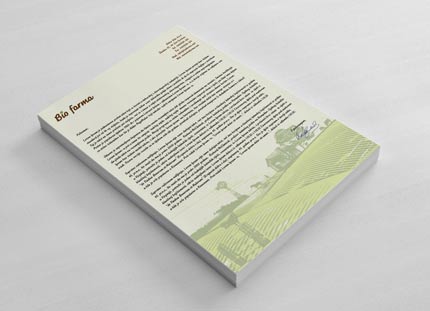 Izrada memoranduma na kvalitetnom offsetnom papiru